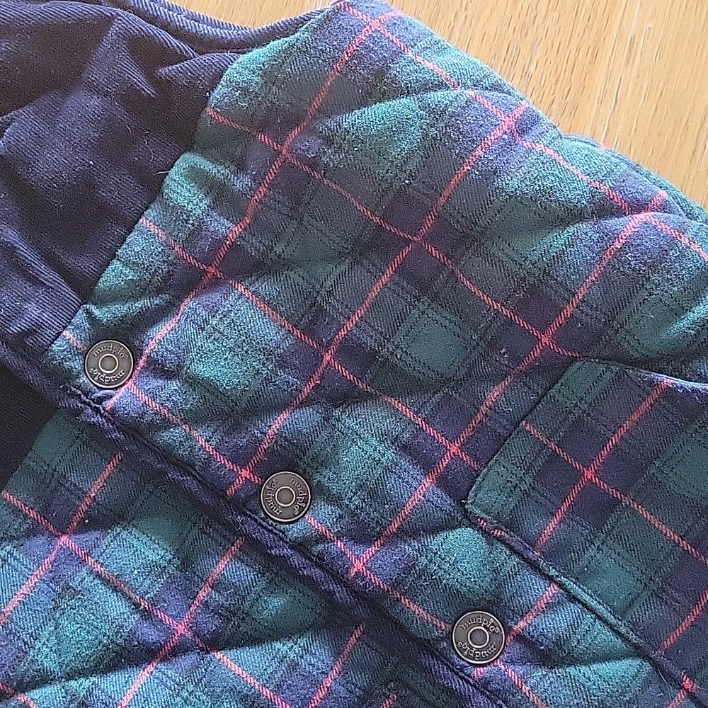 Mudpie Plaid Vest - Picture 3 of 4